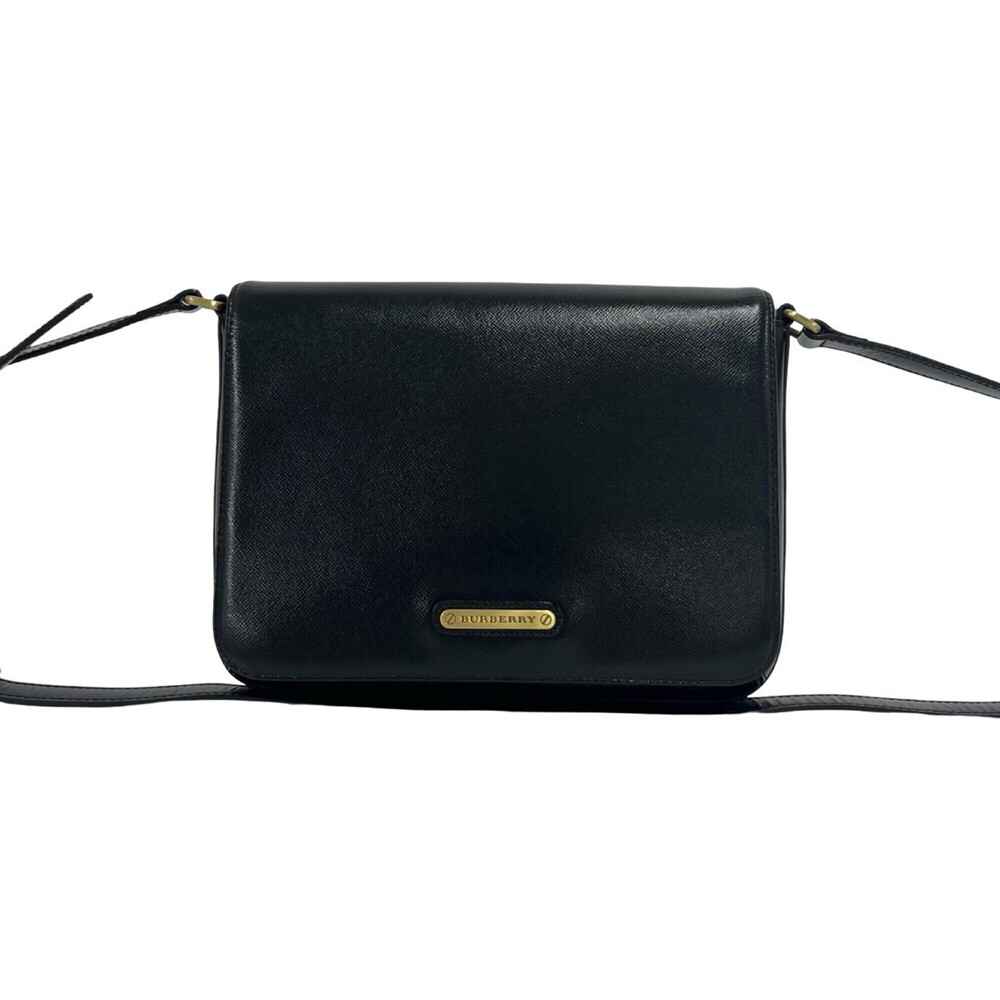 BURBERRY Nova Check pattern, logo hardware, genuine leather shoulder bag, poc...